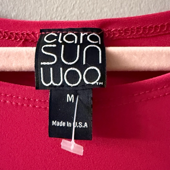 CLARA SUNWOO Fuchsia Tunic Top - Picture 2 of 4